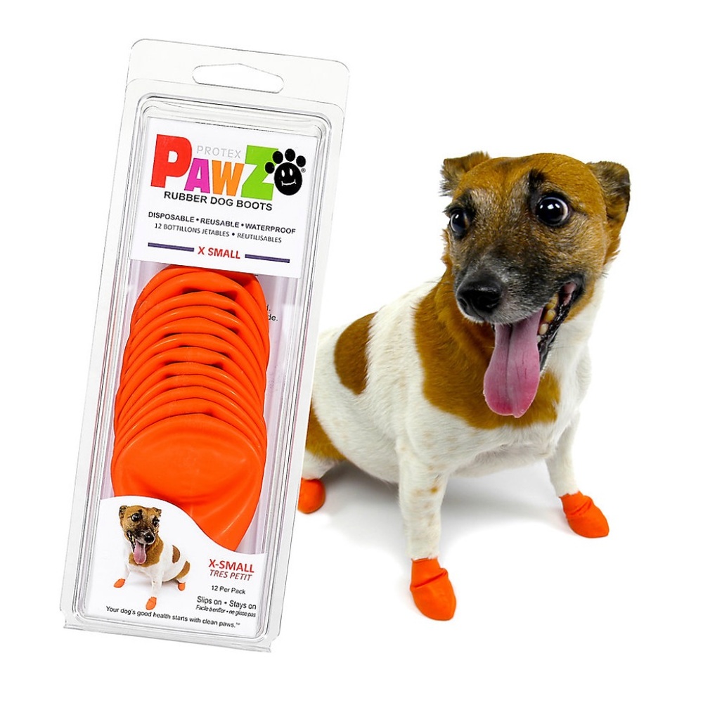New Protex Pawz Rubber Dog Boots Xsmall
